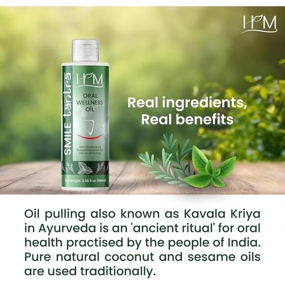 Happy Moms Oil Pulling with Rosemary & Peppermint Essential Oils (3-Pack) - Picture 3 of 7